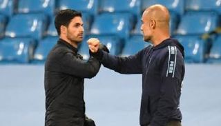 بيب جوارديولا ومايكل أرتيتا