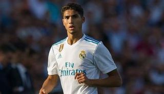أشرف حكيمي لاعب ريال مدريد السابق