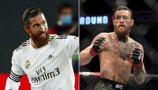سيرخيو راموس قائد ريال مدريد وماكجريجور بطل الفنون القتالية المعتزل