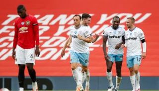 مباراة مانشستر يونايتد ووست هام في الدوري الإنجليزي