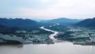 أول فيديو لملء سد النهضة الإثيوبي