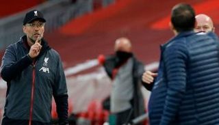 فرانك لامبارد مدرب تشيلسي ويورجن كلوب مدرب ليفربول