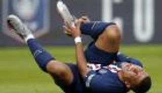 إصابة مبابي تهدد مشاركته في دوري أبطال أوروبا