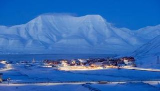 مشهد عام لموقع بأرخبيل سفالبارد النرويجي