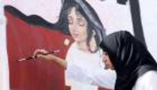 جدارية "مسبار الأمل".. تحفة فنية معاصرة تزين حي الفهيدي التاريخي