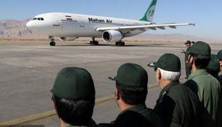 طائرة تابعة لشركة "ماهان إير"