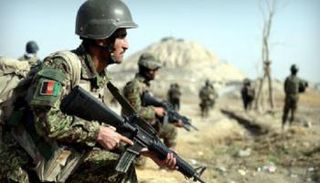 قوات الأمن الأفغانية خلال حملة أمنية - أرشيفية