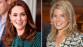 ناتاشا آرتشر (يمين) وكيت ميدلتون (يسار)