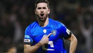 عمر خربين مهاجم فريق الهلال السعودي