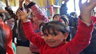 جانب من أنشطة منظمة "أنقذوا الأطفال" في لبنان