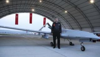 طائرة تركية مسيرة -أرشيفية