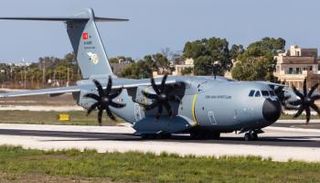 طائرة شحن عسكري تركية - أرشيفية 