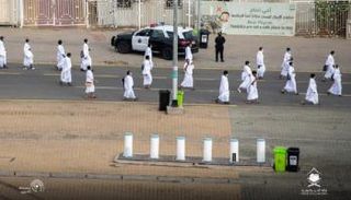 حجاج بيت الله الحرام في عرفات