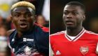 فيكتور أوسيمين يزاحم نجم أرسنال على أغلى لاعب أفريقي