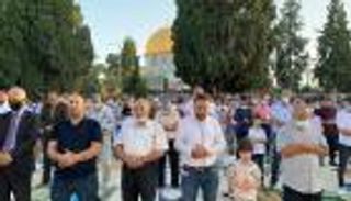 27 ألفاً يؤدون صلاة عيد الأضحى بالمسجد الأقصى