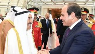 أمير الكويت الشيخ صباح الأحمد والرئيس المصري عبدالفتاح السيسي - أرشيفية