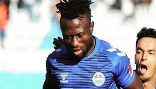 أنتوني أكبوتو لاعب فريق الاتحاد المنستيري هداف الدوري التونسي