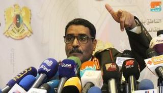 اللواء أحمد المسماري، المتحدث باسم الجيش الوطني الليبي