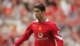 كريستيانو رونالدو نجم مانشستر يونايتد الأسبق