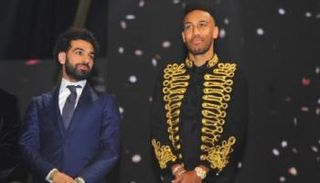 بيير إيميريك أوباميانج ومحمد صلاح