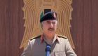 حفتر يتعهد بهزيمة الأتراك وطردهم من ليبيا