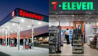 شعارا شركة سيفن-إليفن ومحطات بنزين سبيدواي