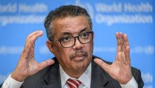 تادروس أدهانوم المدير العام لمنظمة الصحة العالمية