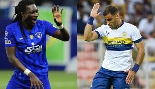 عبدالرزاق حمدالله هداف النصر وبافيتيمبي جوميز نجم الهلال