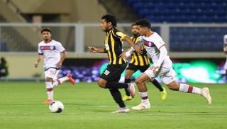 من مباراة الاتحاد وأبها بالدوري السعودي