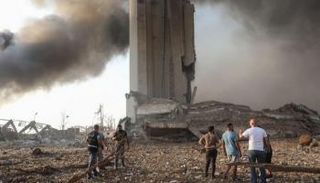 انفجار ضخم يهز بيروت