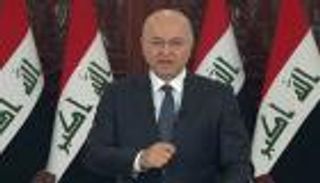 رئيس العراق يدعم حل البرلمان ويدعو لانتخابات في أسرع وقت