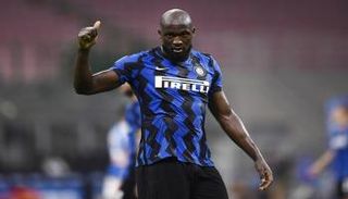 روميلو لوكاكو مهاجم إنتر ميلان