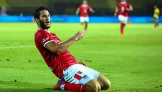 رمضان صبحي لاعب الأهلي المصري