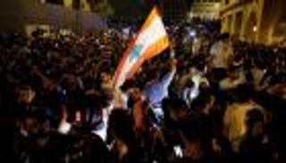 مواجهات بين محتجين والأمن اللبناني في وسط بيروت