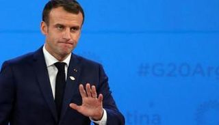 الرئيس الفرنسي إيمانويل ماكرون