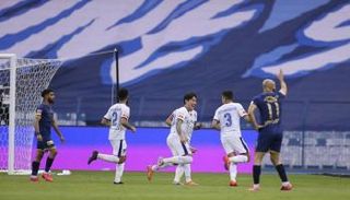 من مباراة ديربي الرياض