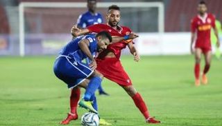من مواجهة الحد والمحرق بالدوري البحريني