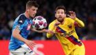 دوري أبطال أوروبا.. خطة إنقاذ برشلونة تصطدم بثقة نابولي