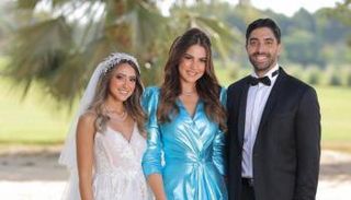 الفنانة درة في حفل زفاف هند عبدالحليم 