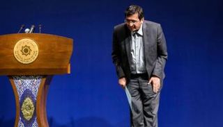 عبد الناصر همتي محافظ البنك المركزي الإيراني