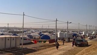 مخيم للنازحين بالعراق - أرشيفية