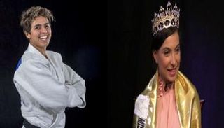 الجزائريتان كوثر أوعلال ودنيا بن زاوي