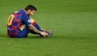 برشلونة ضد البايرن.. قدم ميسي "العرجاء" تثير القلق