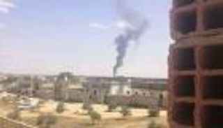 طيران تركي مسير يقصف شاحنات وقود غرب طرابلس