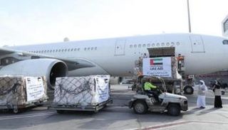 مساعدات إماراتية لفلسطين لمواجهة كورونا