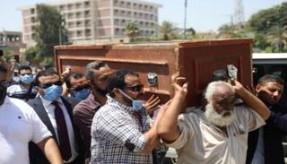 تشييع جثمان سمير الإسكندراني 