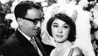 الفنانة شويكار مع فؤاد المهندس
