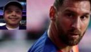 محمد هنيدي يسخر من فضيحة برشلونة بسؤال "ميسي المذهول"