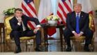 ترامب وماكرون يعربان عن قلقهما من التحركات التركية بـ"المتوسط"