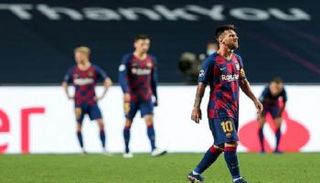 ليونيل ميسي قائد برشلونة
